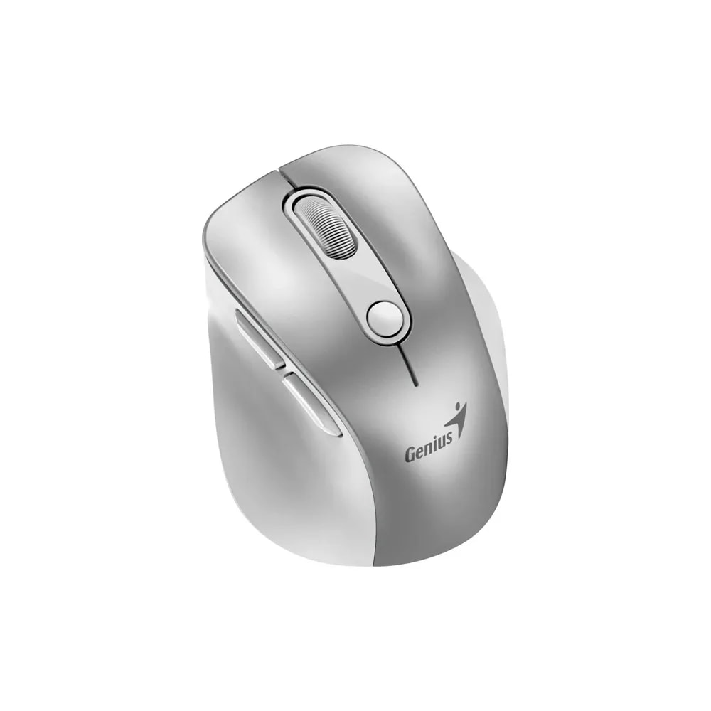 Mouse Genius Wireless Mini Ergo 9000S PRO Silver Recargable Dual BT Y 2 4GHZ RGB DPI 800 A 2