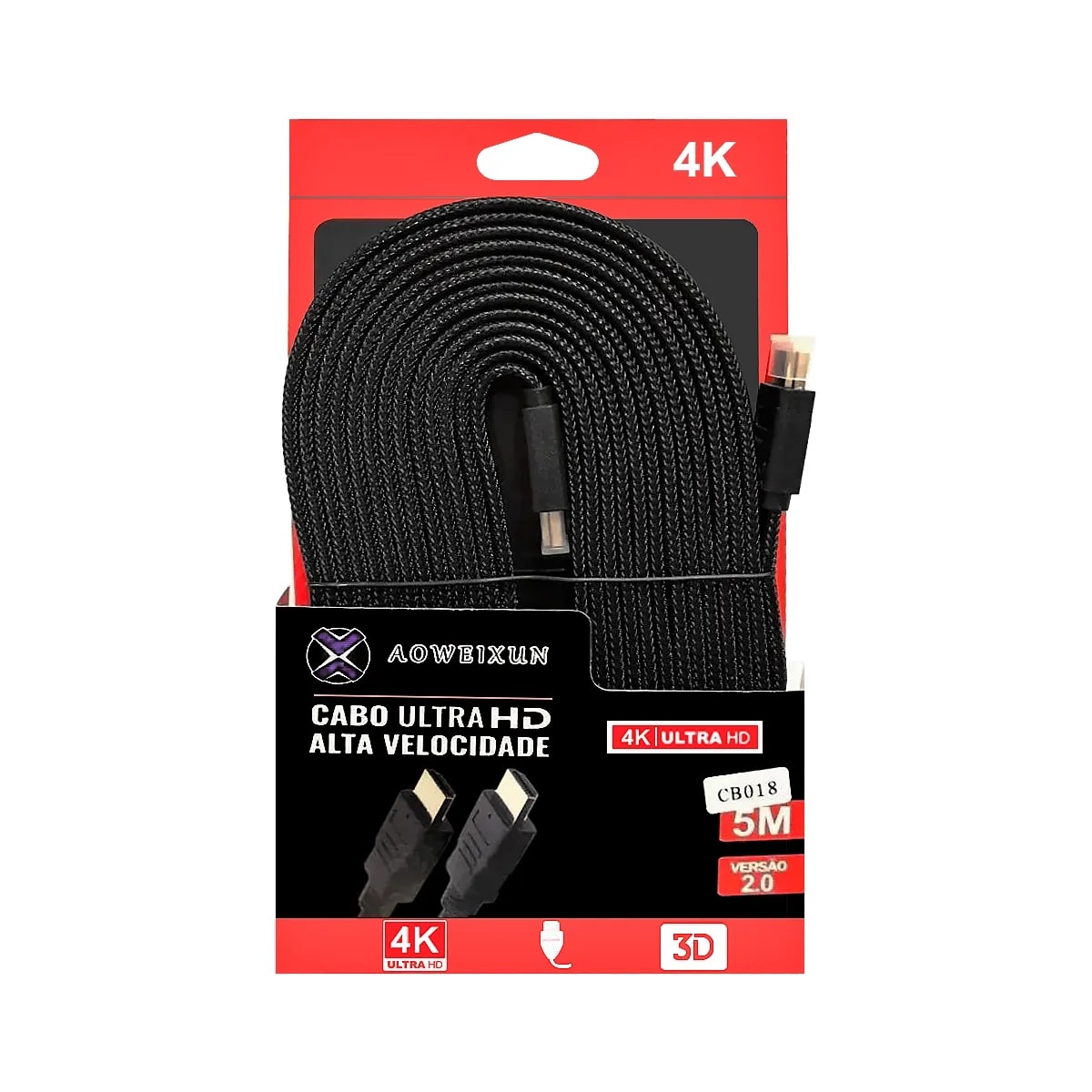 Cable Int. HDMI 5.0MT 4K