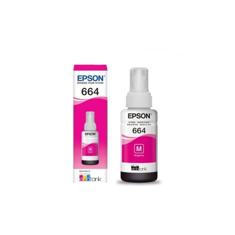 Botella Epson T664 Magenta L110 / L200 / L210 / L350 / L 6500 PAG T664320-AL
