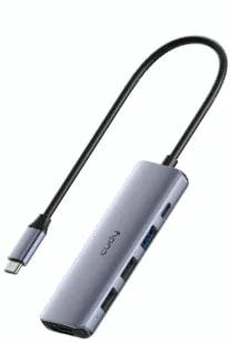 Hub USB-C Cudy 5 en 1 HDMI 4K