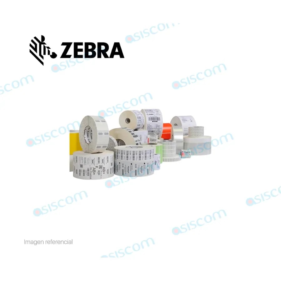 Zebra Etiquetas Zperform 1500T 4X6 pulg Industrial / TT / 1000U 1ROLLO