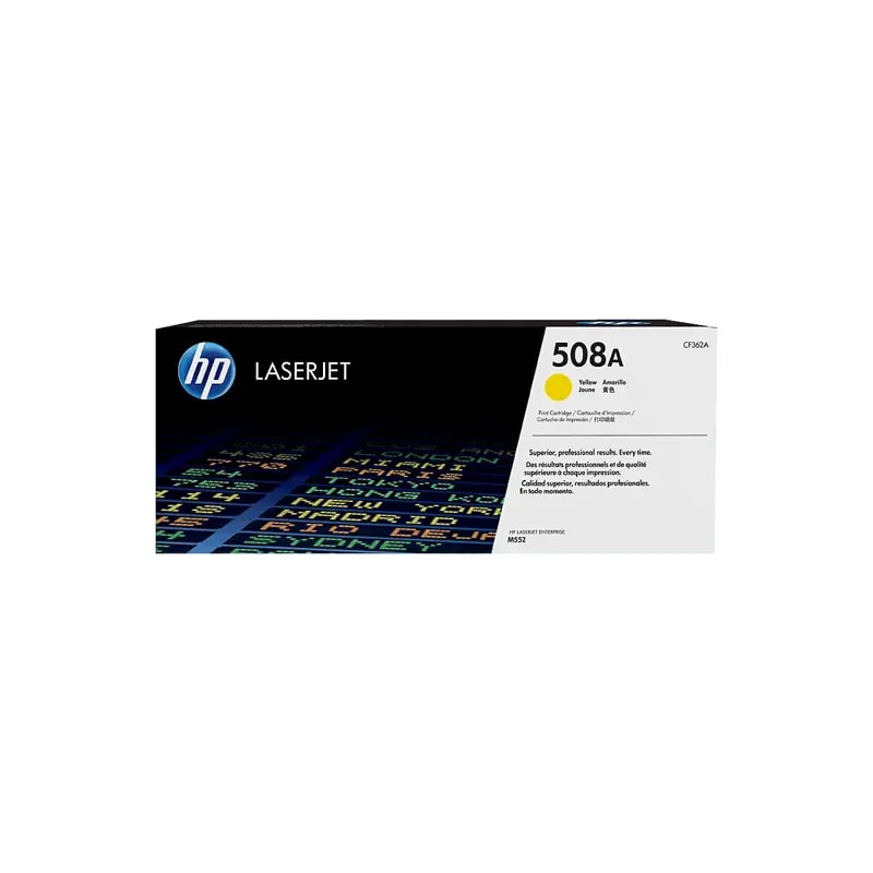 Toner HP 508A Amarillo Laserjet M553 / 577 5000 PAG CF362A