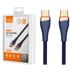 Cable LDNIO LC691C 1M 65W USB-C a USB-C