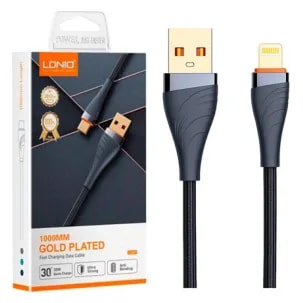 Cable LDNIO LS691 1M 30W USB a Lightning - Cordón