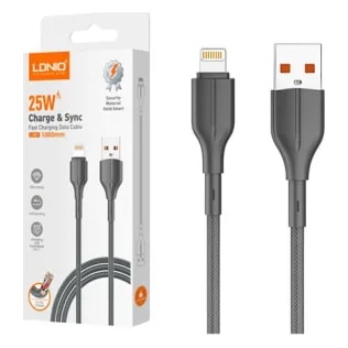 Cable LDNIO LS851 1M 25W USB a Lightning - Cordon