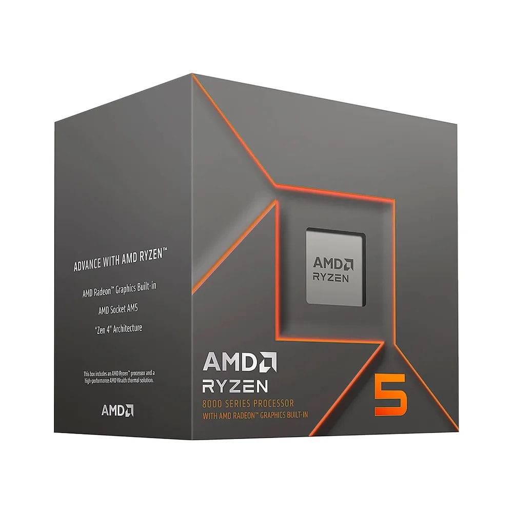 Procesador AMD AM5 RYZEN-5 8500G 3.4GHZ 6C 12HILOS 6MB-CACHE 65W VID-740-RADEON