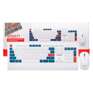 Teclado + Mouse JEDEL Wireles WS671