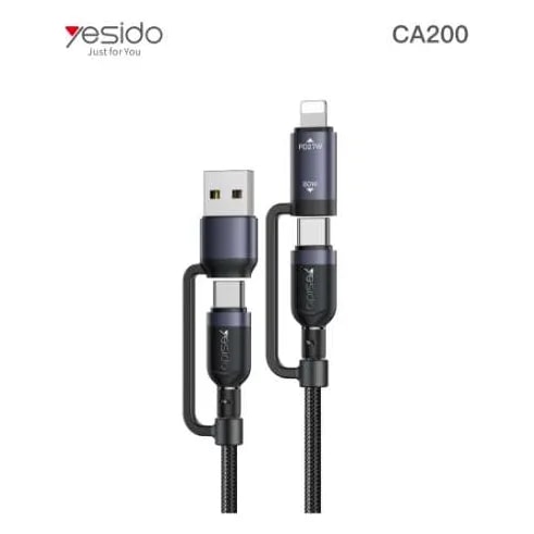 Cable 4 en 1 Yesido CA200