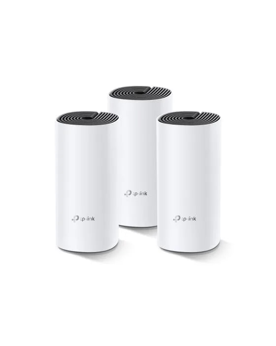 Router Tp-link Deco M4 (3-PACK) Sistema WIFI De Malla AC1200 / Mu-mimo / 2 Ptos. GE / Control