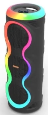 Torre de Sonido Bluetooth Triple 8" con Luces RGB y Micrófono
