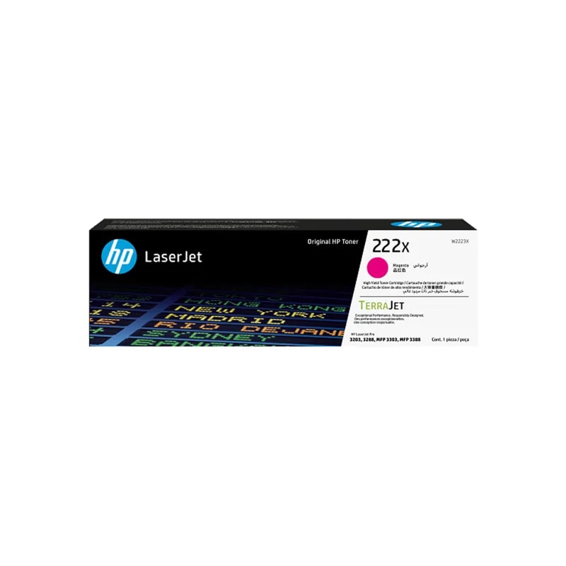 HP Toner 222X Magenta Laserjet 3201 / 3202 / 3303 2500 PAG W2223X