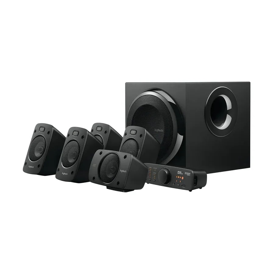 Speakers Logitech Surround Sound Z906 / Wireless / 1000W / 1080P / X4 Bcna Satlte / X1 Bcna Cntral