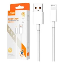 Cable LDNIO LS902 2M 25W USB a Lightning - Cordón