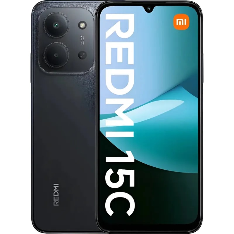 Xiaomi Redmi 15C 6.9" IPS LCD 4GB 128GB Alm Dual Sim Camaras 50MP/2MP Batería 6000 Mah Android 15
