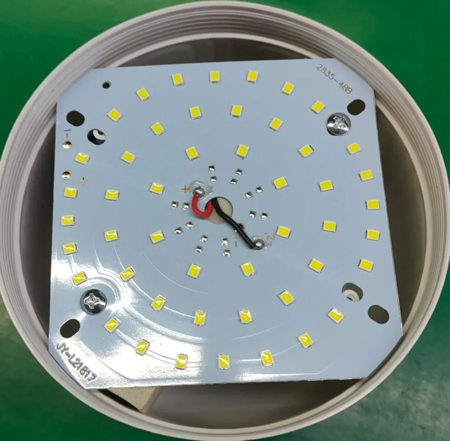Foco LED de Alta Potencia 500W Tipo Campana Gris