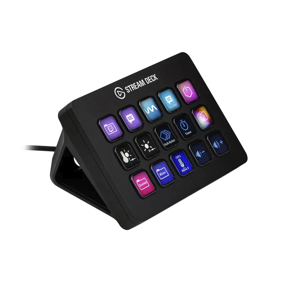 Stream Deck LCD Corsair 15 Teclas Cubiertas De Flujo MK.2