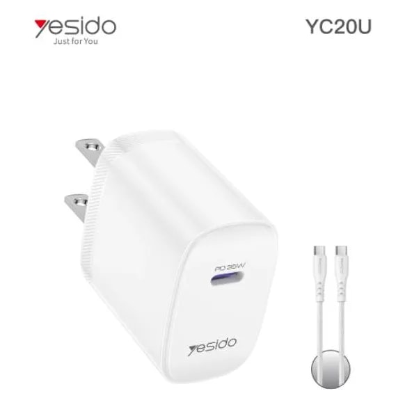 Cargador Yesido YC20U 35W USB-C