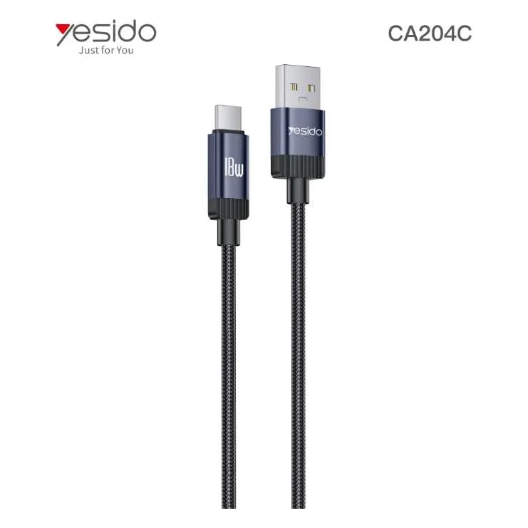 Cable Yesido CA204C USB a USB-C