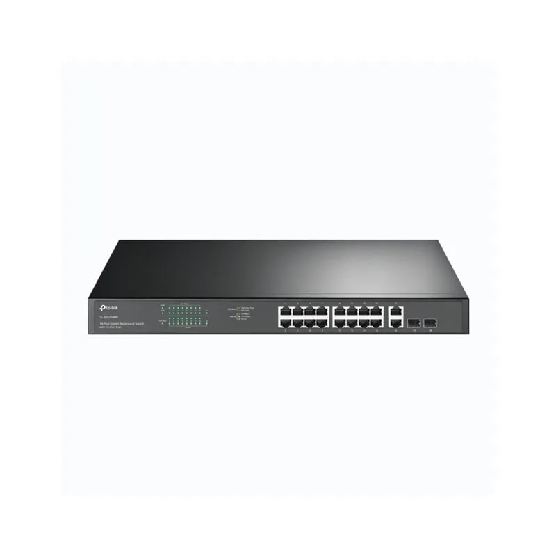 Switches TP-Link TL-SG1218MP / 18 Puertos / 16 Puertos POE / Gigabits / Carcasa Metal