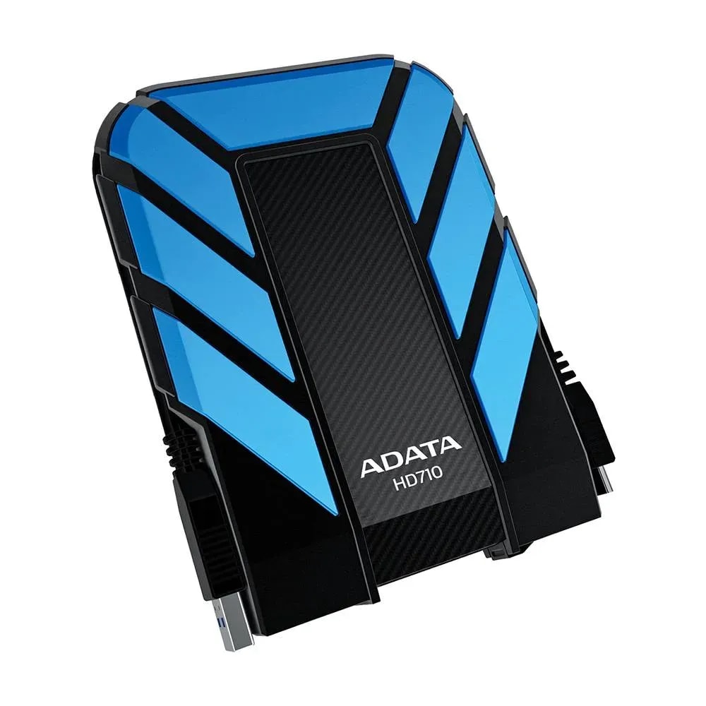 Disco Duro Adata 2TB HD710B USB 3.0 Externo Antishock Waterresist Azul