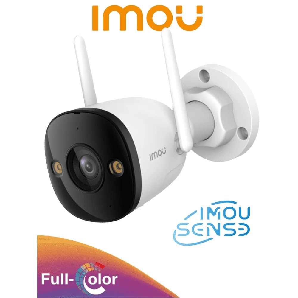 Cámara Imou Bullet 3 5MP Imou Cámara IP WIFI + RJ45 Tubo Bullet 3 / 5MP / 2.8MM / H.265 / IR 30M /
