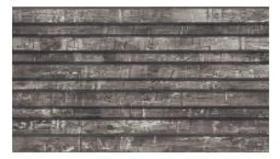 Panel de Pared WPC Ranurado Madera Gris Envejecida 10x1 cm