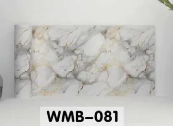 Papel Tapiz Autoadhesivo Efecto Mármol Blanco Gris y Dorado en Rollo