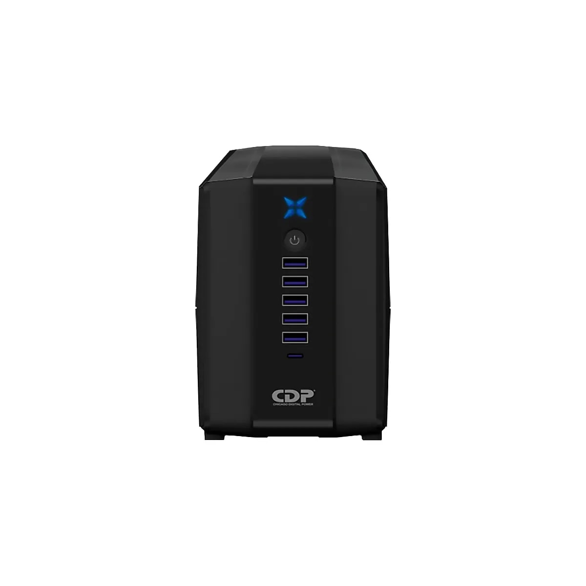 UPS CDP R-UPR758 Interactivo 750VA-350W-ENTRADA-SALIDA 110VAC-8 Nema 5-15R