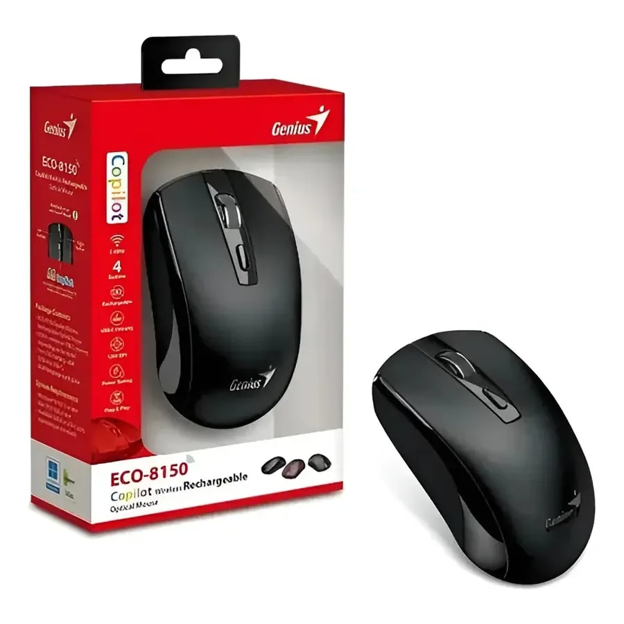 Mouse alambrico eco