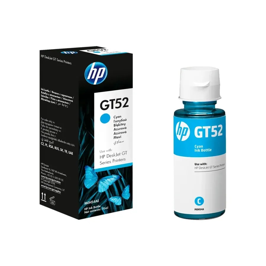 Tinta HP HGT52 cyan