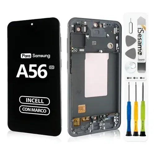 Pantalla Samsung A56 incell con marco