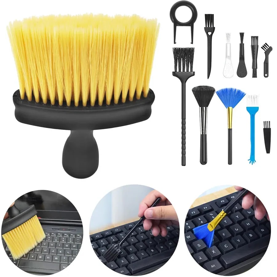 Kit de limpieza teclado/pantalla para laptop