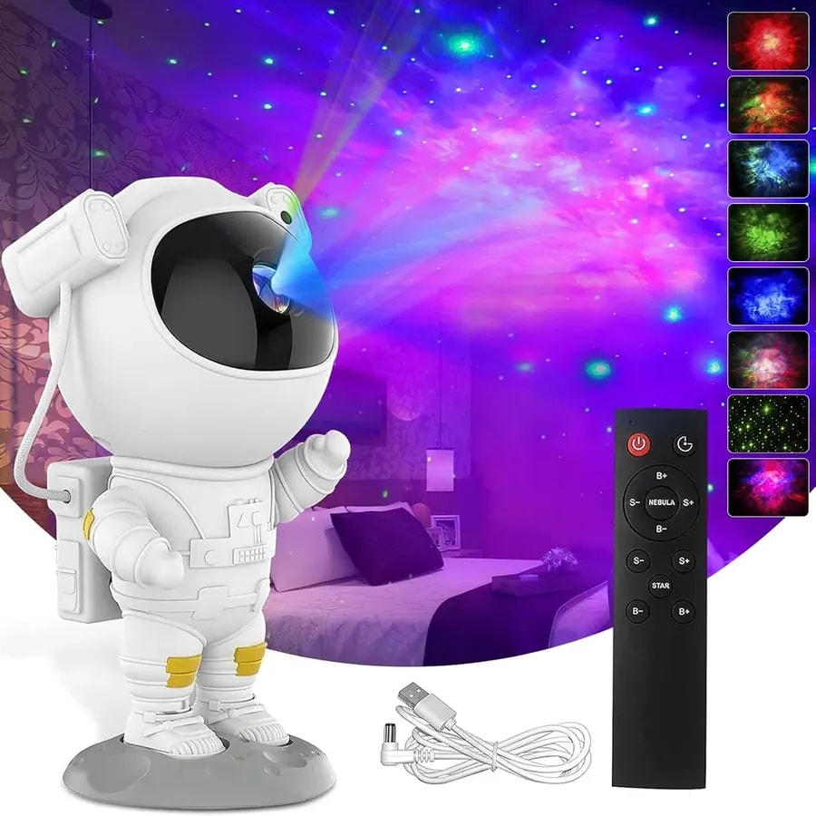 Astronauta proyector