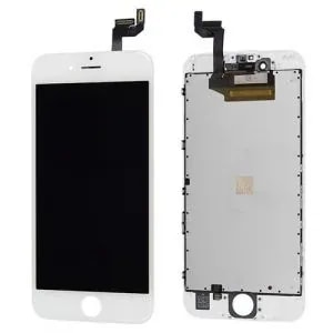 LCD de pantalla del iPhone 6S color blanco