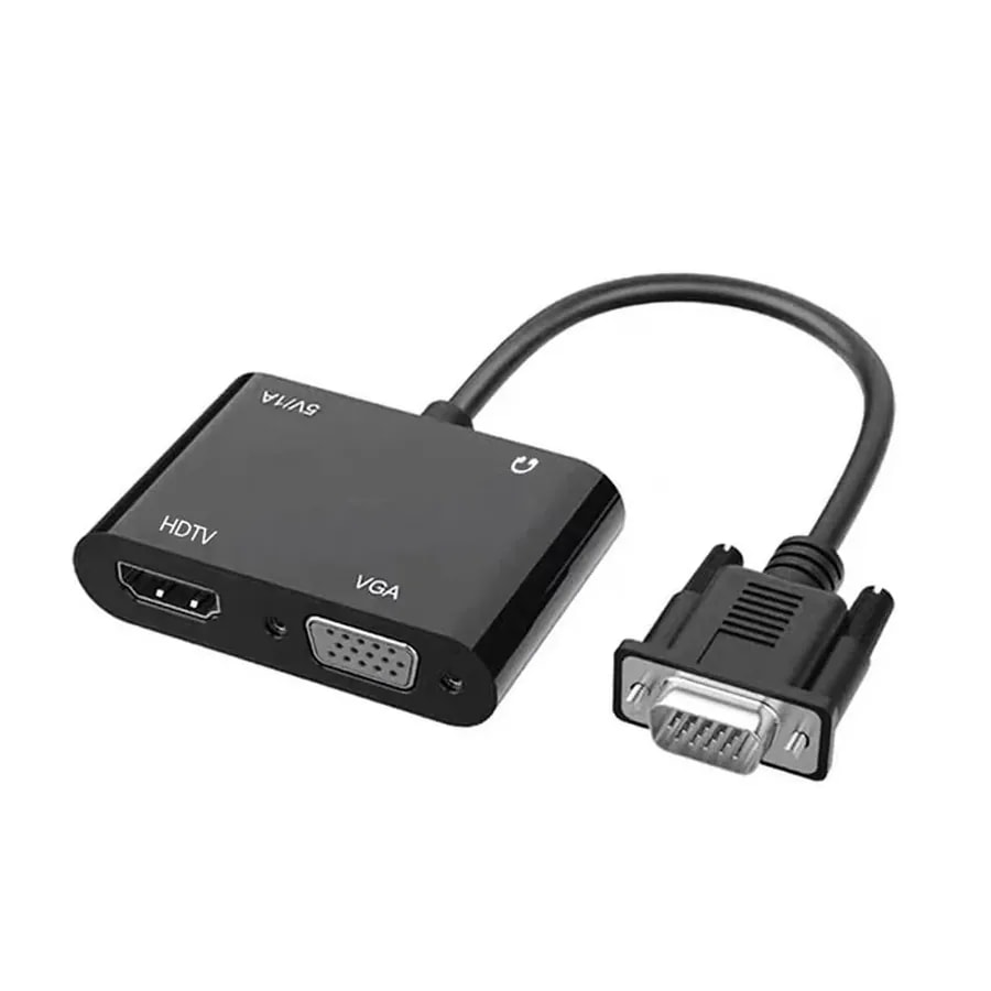 Hdtv to VGA adapter