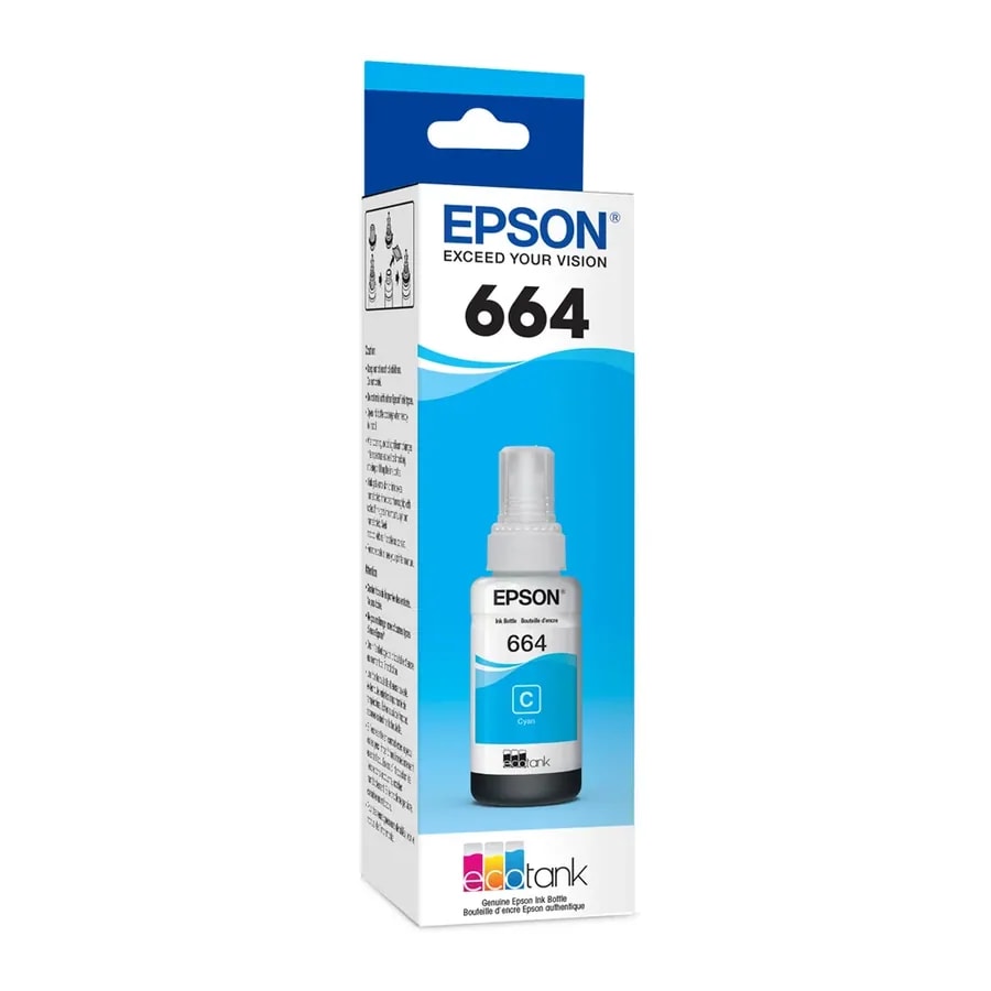 Tinta color azul 664