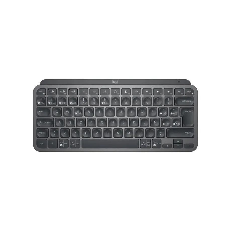 Teclado Logitech MX Keys Mini / Bluetooth / Hasta 3 Dispotvos. / Negro