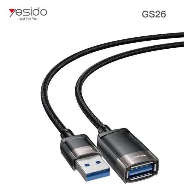 Cable extensión USB 2.0 Yesido GS26