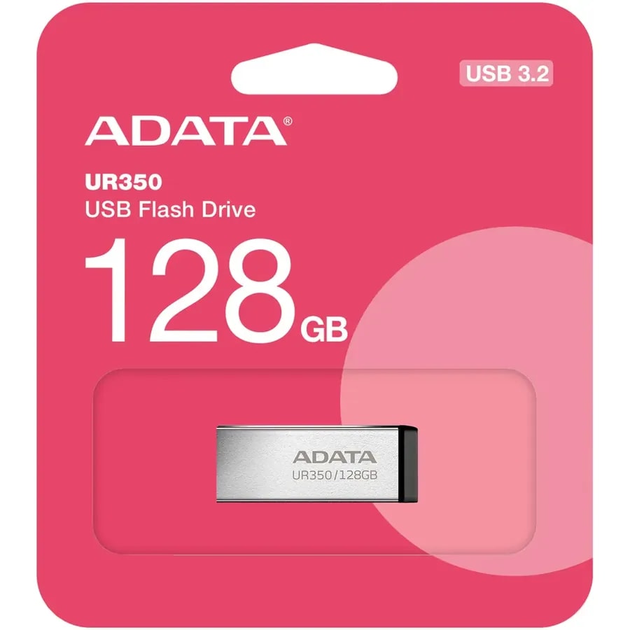Flashmemory Adata UR350 USB Flash 128GB Metal USB 3.2 GEN1