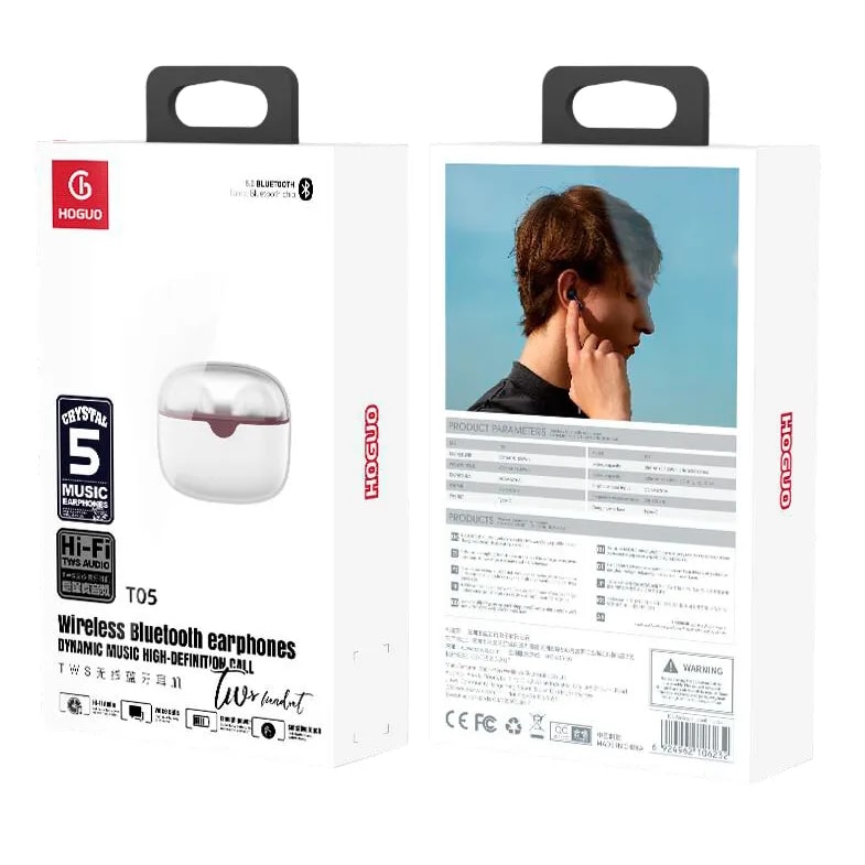 Audífonos inalámbricos TWS Hoguo T05