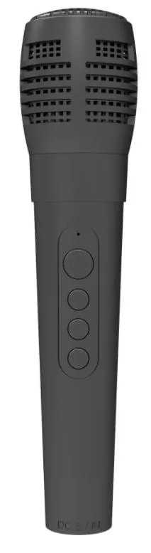 Parlante Bluetooth Boombox Doble 4" con Micrófono Inalámbrico