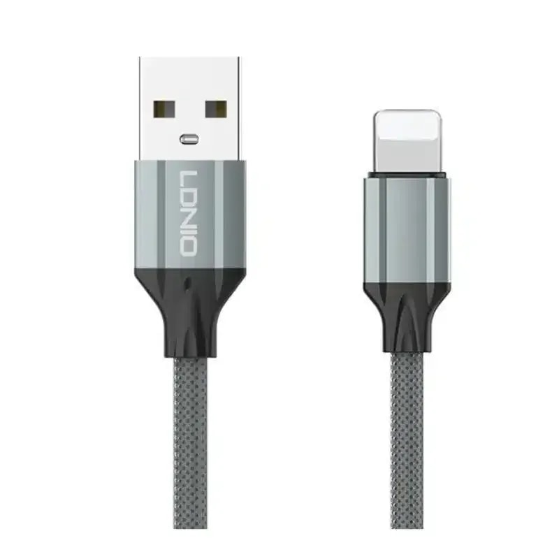 Cable ldnio LS442 2M 12W 2.4A usb-tc