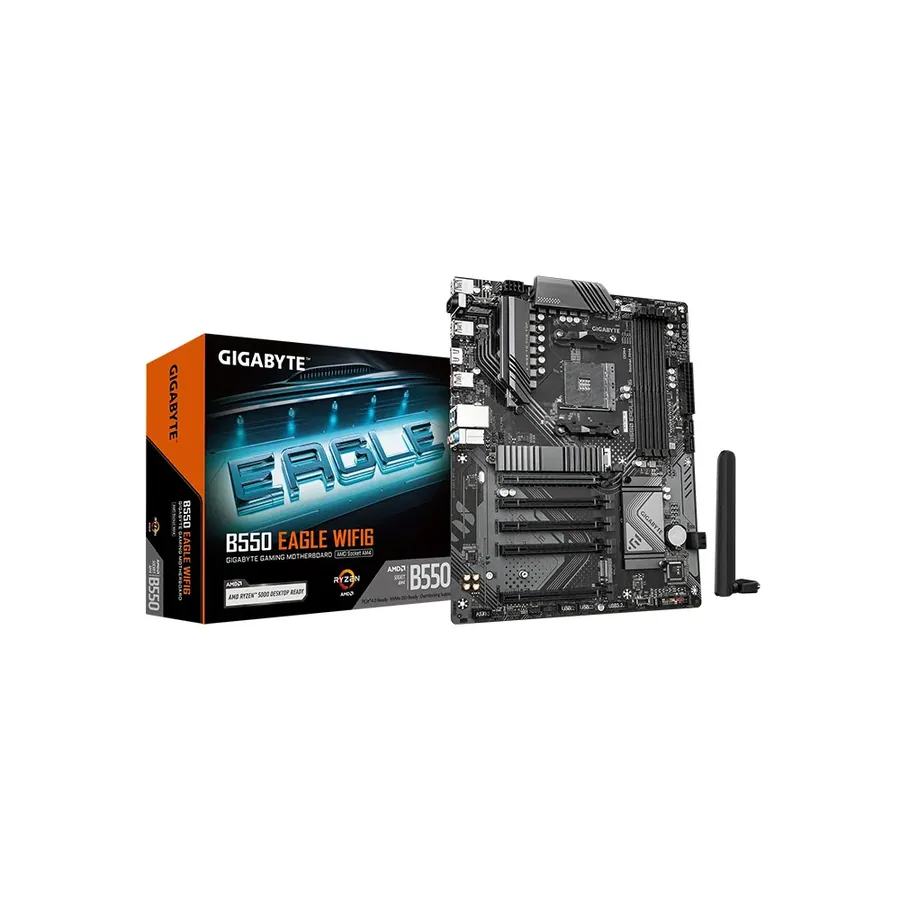 Mainboard Gigabyte B550 Eagle WIFI6 AM4 4XDDR4 Micro ATX