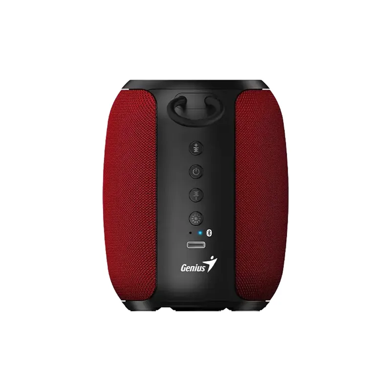 Parlante Genius SP-915BT Portable / Potencia 5W RMS / Bluetooth 5.3 / Color Rojo