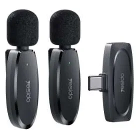 Micrófono inalámbrico doble Yesido KR13 USB-C