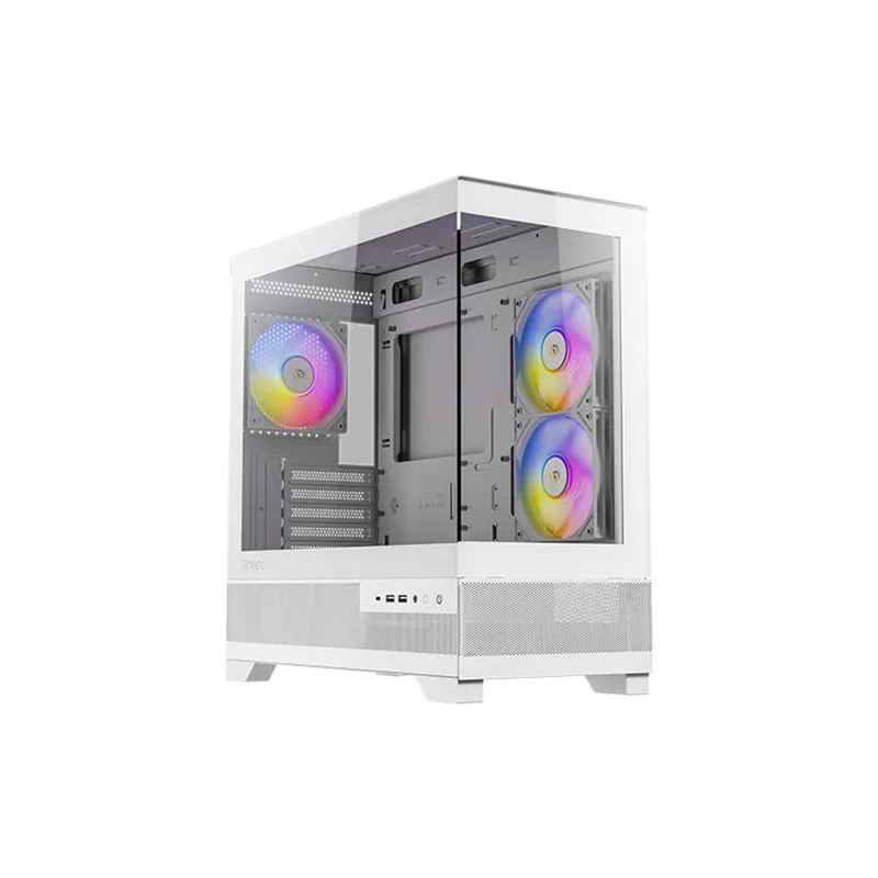 Case Antec CX500M White ARGB Mini Tower Micro-atx 2X120MM ARGB Reverse Fans 1X120MM ARGB Rear