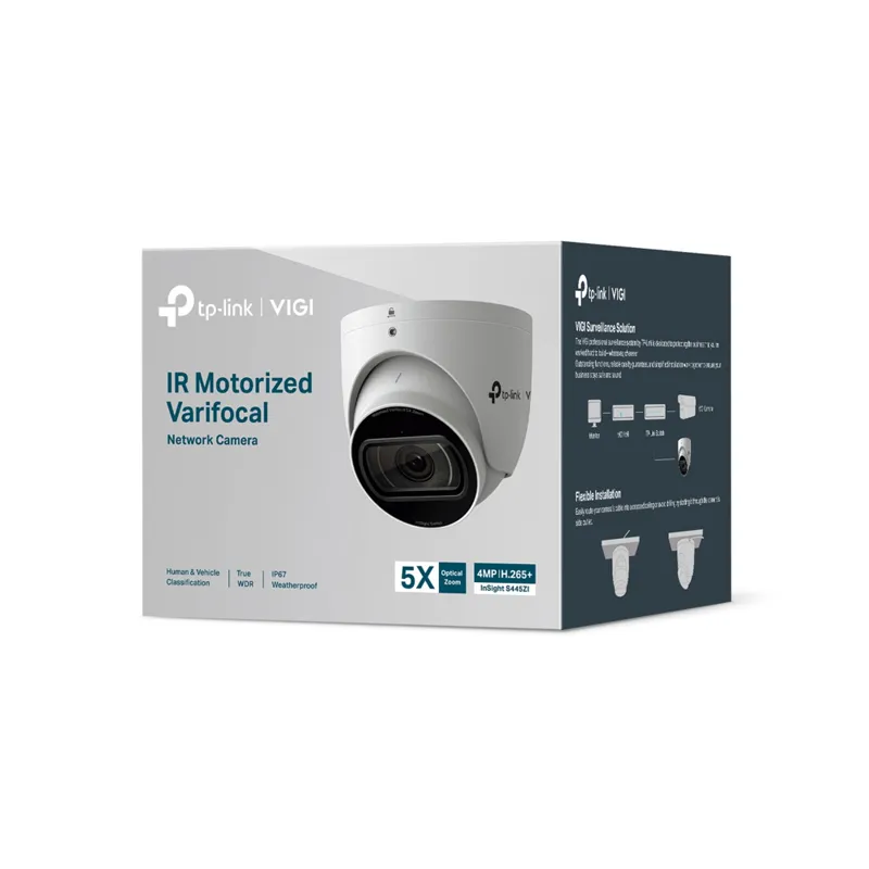 Cámara TP-Link Vigi Insight S445ZI / INFRARROJO4MP / Microsd / Analisis De Personas Y Vehiculos /