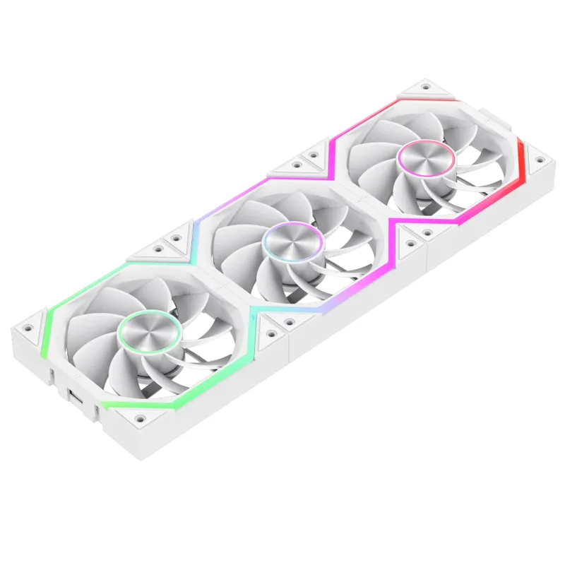 Kit Ventiladores GAMEMAX FN12A-N2 Wl-rw (aspa inversa)