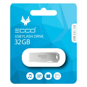 Memoria USB ECCO Azul 32GB