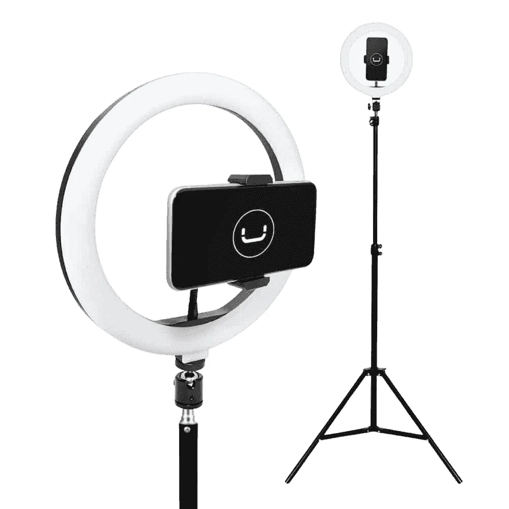 Juego Unno Tekno PH1802BK de Aro de Luz 10 inch LED